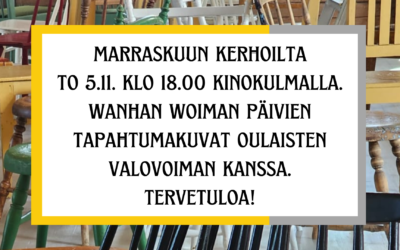 Marraskuun kerhoilta